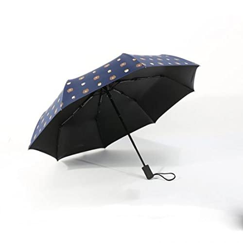 Image of KEKEMI 3 Fold Automatic Sun & Rain Umbrella for Men & Women (Pack of 2)
