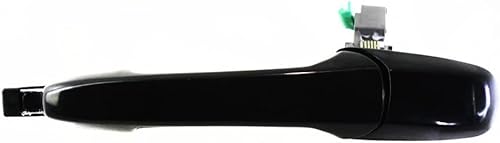 KarParts360 Para Mazda 6 2003-2008 Manija de puerta exterior delantera o trasera, lado del conductor liso negro  Trim All Submodels