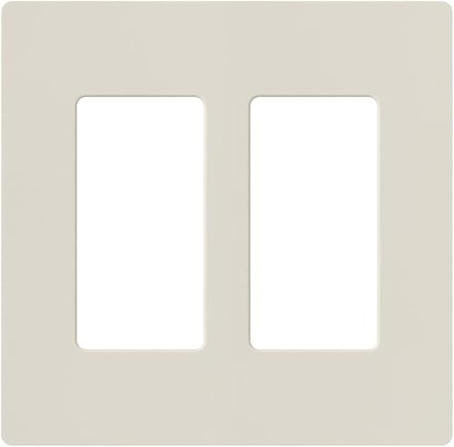 Vista 14 de Lutron Claro Placa de pared decorativa de dos vías, CW-2-SS Acero inoxidable