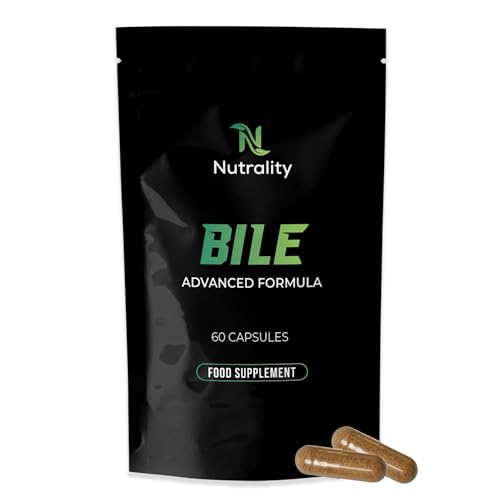 Nutrality Ox Bile Supplements UK | 30-Day Supply | 60 Capsules