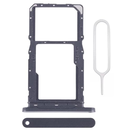 Générique Tiroir Carte SIM+ MicroSD pour Samsung Galaxy Tab A9+ (SM-X215, SM-X216) Support Adaptateur pour Carte SIM et memoire Plateau Porte - Noir