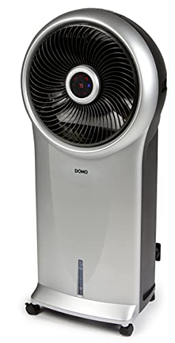 Domo DO152A ventilateur Noir, Argent