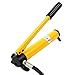 Hydraulic Hand Pump, 10000psi Manual Hydraulic Pump Power Pack Hydraulic Lifting Pump, CP-180 Low Profile Jack Single Acting for Industry Construction, Yellow