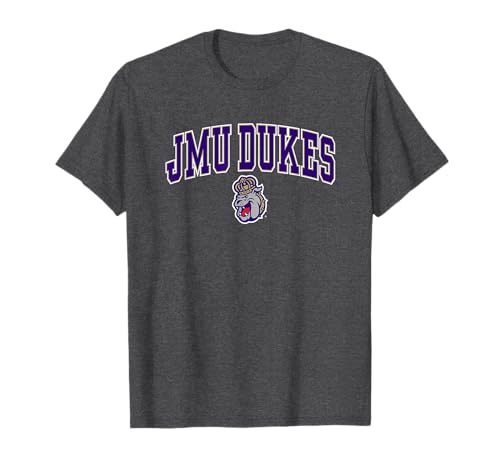 James Madison Dukes Arch Over Dark Heather T-Shirt