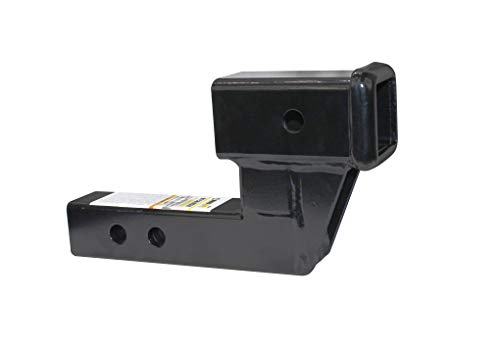 image for MaxxHaul 50397 Trailer Hitch Riser for 2 Inch Receivers with 4 Inch Ri