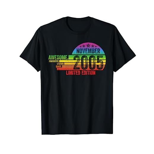 Regalo De Cumpleaños, Impresionante Desde Noviembre 2005 Camiseta