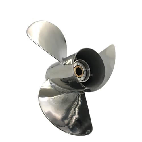 Image of Outboard Propeller 13.8x21 for 40HP 70HP 100HP 125HP 140HP Stainless Steel 15 Splines Boat Parts LH 48-899003A46