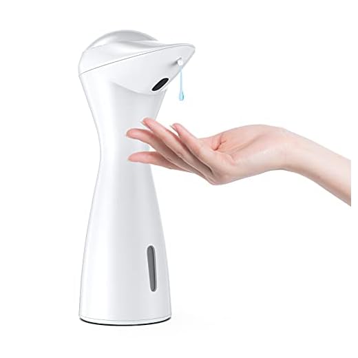 Automatic Soap Dispenser 12OZ/350ML Touchless Bath Kitchen Countertop Soap Dispenser with Infrared Motion Sensor, Waterproof Leakproof