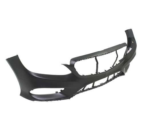 Image of FitParts For Mercedes-Benz E300-550 2014-2016 Front Bumper Cover | Primed, Without Parking Sensor Holes, Ready to Paint, OEM 21288526389999, MB1000410