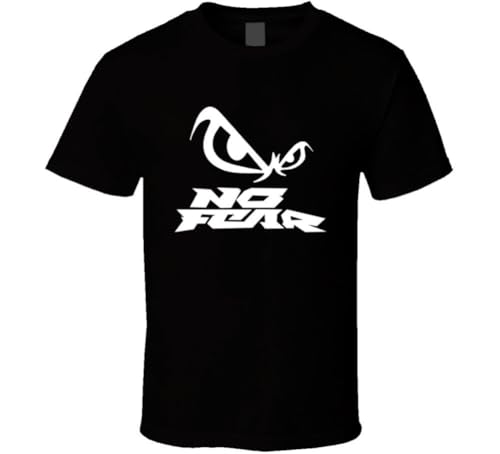 RONG CHENG Dark Wing Duck No Fear Retro 90s Vintage Design Popular T Shirt Black XL