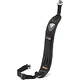 SUNYA Rifle Sling for Hunting with Non-Slip Neoprene Padded Shoulder Rifle Strap, Ultra Durable Hypalon Tech Construction, 2 Point Gun Sling Length Adjustable, Anodized Swivels