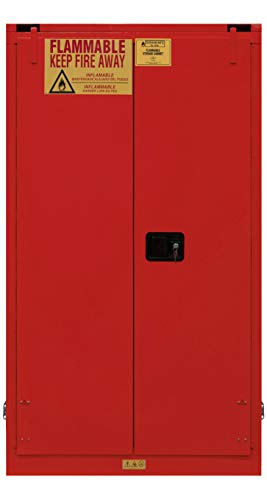 Durham 1060S-17 Flammable Storage, 60 Gallon, Self Close, Red