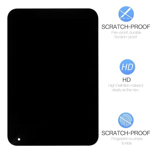 Screen Replacement for GoPro Hero 9 LCD Display - for GoPro Hero9 LCD Action Camera Touch Screen Digitizer Glas Panel Sensor Full Assembly with Repair Parts Kits (Black) - Thumbnail 4