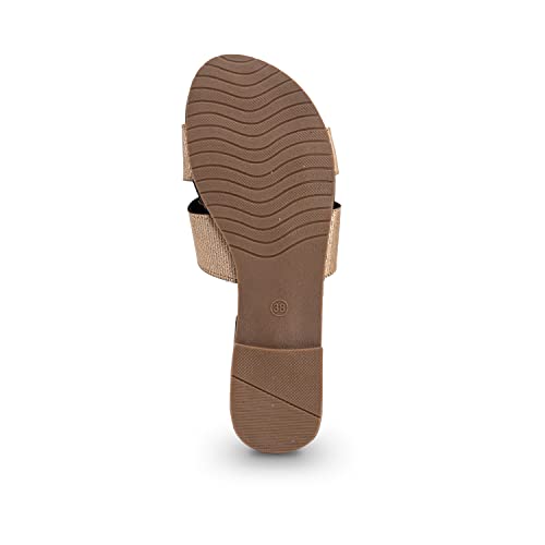 Image of CLEO By Khadim's Synthetic Grey Slip-On Flats For Women