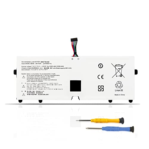 K KYUER LBV7227E Laptop Batería para LG gram 15Z90N 15Z90P 15Z90Q 17Z90N 17Z90P 17Z90Q 16T90P...