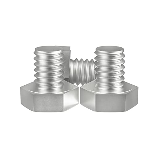 Image of 1 /4-20 x 1 /2 inch (5 /8 to 5 inch Optional) Hex Head Screw Bolt, Stainless Steel 18-8(304), Fully Threaded,15pcs