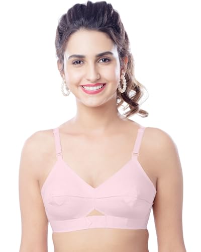 Image of Brida Kavya Xtrasoft Cotton Round Stitch Minimizer Bra - Full Coverage, Plus Size