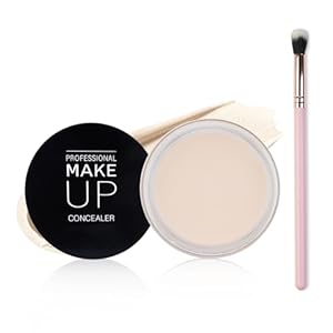 Under Eye Concealer for Dark Circles Color Corrector Pro Full Coverage Concealer de oieras Long-lasting Cover up Makeup – 01 IVORY WHITE