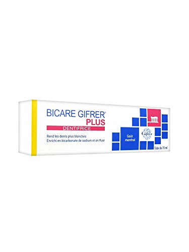 GIFRER Bicare Plus dentifrice Gout Menthol Tube de 75 ml
