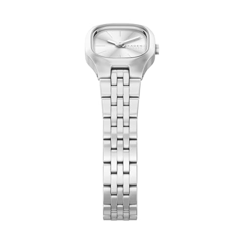 Image of Skagen Mellem Lille Three-Hand Stainless Steel Watch for Women