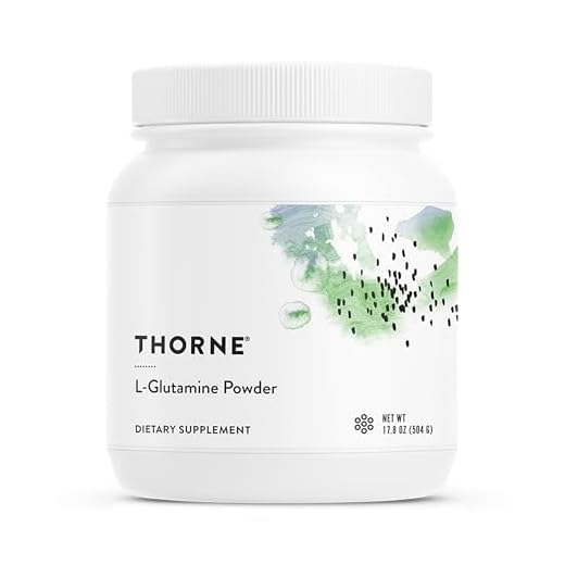Thorne L-Glutamine Powder - Glutamine Powder for GI Health and Immune Function - 18.1 Oz