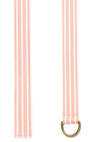 Image of American Eagle Women Orange Striped Web Belt