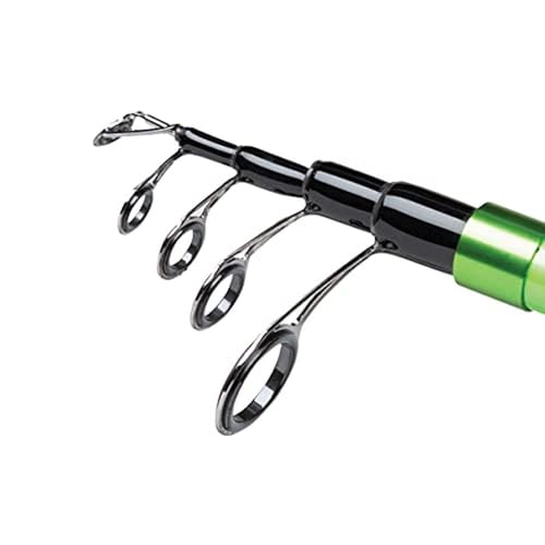 Berkley Flex Trout Teleskop Rute und Rolle Combo - Teleskopierbare Forellenrute, Green