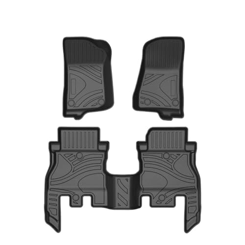 Tapis de sol Jeep Wrangler 2018-2023 doublure pied antidérapante