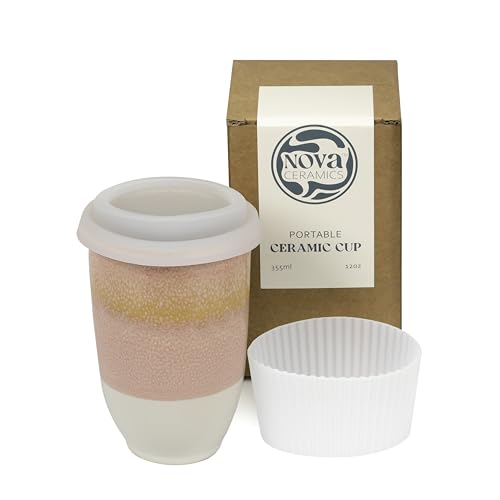 NOVA CERAMICS 12oz Travel Mug