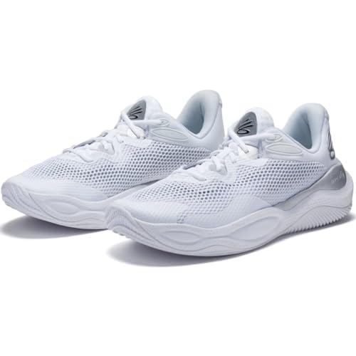 [Under Armour] CURRY SPLASH 24 AP White/White/Metallic Silver 25.5