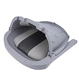 Generic Foldable Boat Fit for Seat Waterproof High Strength PP Soft Padded Chair Marine Fold Down Fit for Seat for Sightseeing Kayaks, Wearproof PVC Leather