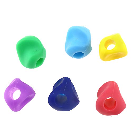 ENET - Lápiz de Agarre para niños, para corrección de Postura, Ayuda de Escritura 6 x para niños y Adultos