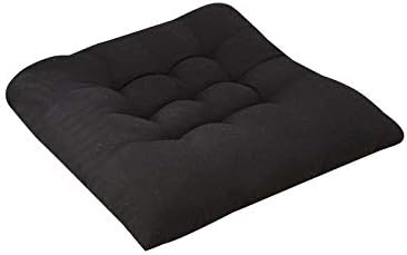 TUNKENCE Square Seat Cushion Seat Cushions for Office Chairs Chair Cushion Round Cotton Upholstery Soft Padded Cushion Pad Office Home Or Car for Kitchen Dining Office Chair 16x16 Inch