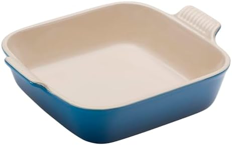 Le Creuset Stoneware Heritage Square Dish, 3 qt. (9"), Marseille