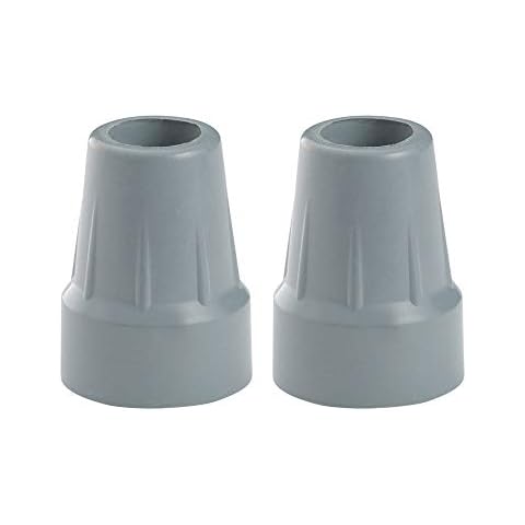 Urge Medical Crutch Tips, Gray, 7/8 Inch (2) Cover