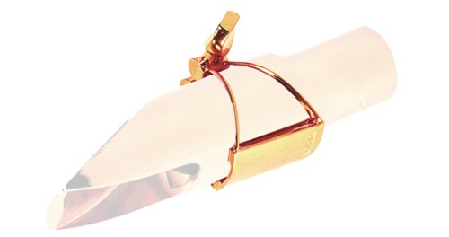 Brancher Amg - Metal Mouthpiece (Gold Plated) Saxophones Alto Saxophone Ligature #TOP2