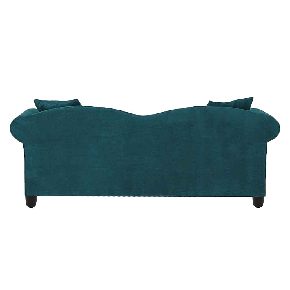 Braxton Benin 5 Seater 3+1+1 Sofa Set for Living Room (Blue Fabric) 2