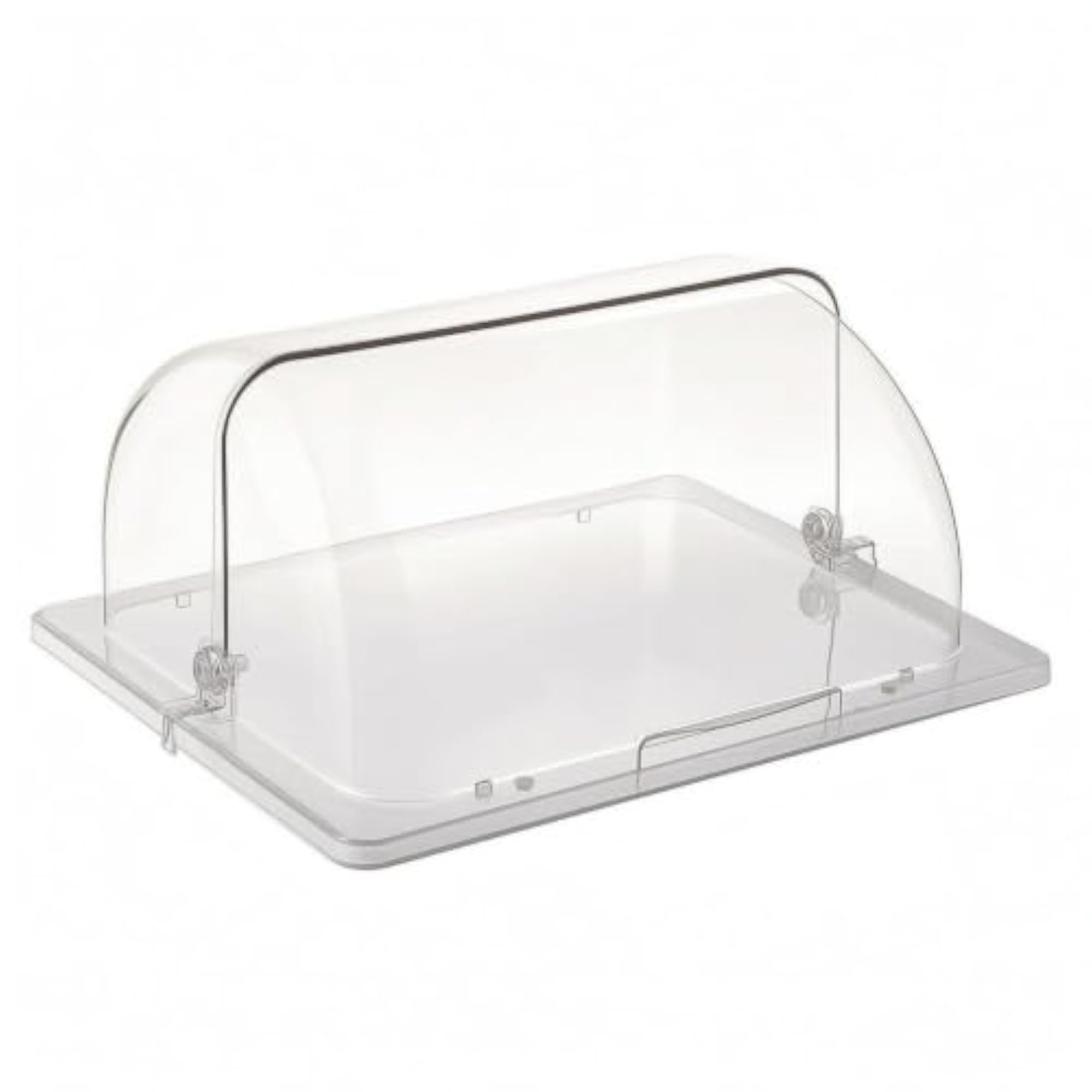 Transparent Hinged Opening Pastry Cover, Dustproof