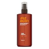 Piz Buin Tan & Protect Aceite Bronceador en Spray SPF 30 (150 ml) – Protector Solar con Acelerador del Bronceado Illumitone – Protección UVA/UVB para un Bronceado Natural y Uniforme