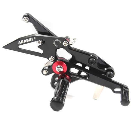 V2.0 Adjustable Rearsets Compatible with Suzuki GSXR 1000 2009-2016, Black by zurio - Image 4