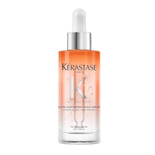 Kérastase Nutritive, Nutri-Supplement Scalp Serum, Hydraterend Hoofdhuidserum voor de Hoofdhuid, Met Niacinamide en Vitaminen, Voor een Droge Hoofdhuid en Droog Haar, 90 ml
