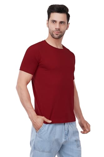 Image of Caseria Men's Cotton Printed T-Shirt -Dreams Keep Sleeping | 100% Cotton | Half Sleeves | Regular Fit | Printed | Round Neck | Graphic T Shirt