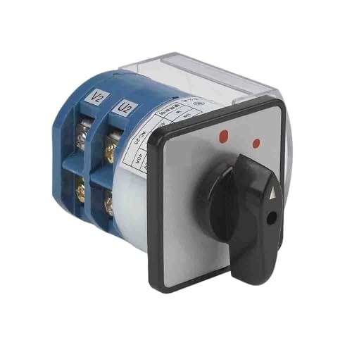 Interrupteur à came rotatif HZ12-40/02 bipolaire avec couvercle protecteur