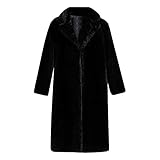 Détails uniques : la coupe lisse et spacieuse des vêtements d'extérieur en fourrure pour femme offre flexibilité et une esthétique moderne. Gardez les femmes chics tout en portant les manteaux à manches longues à revers avec un jean, des leggings, ou même une robe de cocktail pour un événement d'automne ou d'hiver
