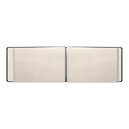 Álbum fotográfico magnético extra grande Pioneer, tapa de cuero sintético acolchada, negro, 12 x 16.25 pulgadas, 10 hojas (20 páginas), con encuadernación de tornillos expansible miniatura 3