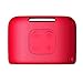 Sony SRS-XB01 Compact Portable Bluetooth Speaker: Loud Portable Party Speaker - Built in Mic for Phone Calls Bluetooth Speakers - Red - SRS-XB01