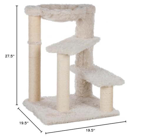 Trixie Baza Senior Rascador para Gato con Hamaca y Plataformas miniatura 6