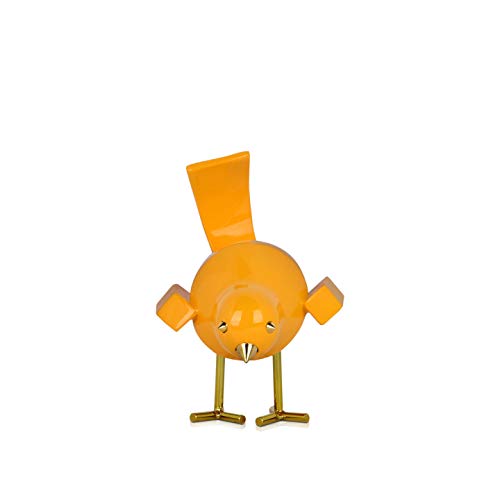 World Art TW60284 Resin Sculpture Yellow Bird, Resin, 14x11x14 Cm, Multicolour - Image 4