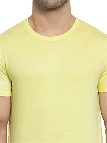 Image of Scott International Biowash T-Shirts for Men's & Boys- Round Neck, Half Sleeves, Cotton, Regular Fit, Stylish, Branded Solid Plain Tshirt for Men- Ultra Soft, Comfortable, Lightweight T-Shirt