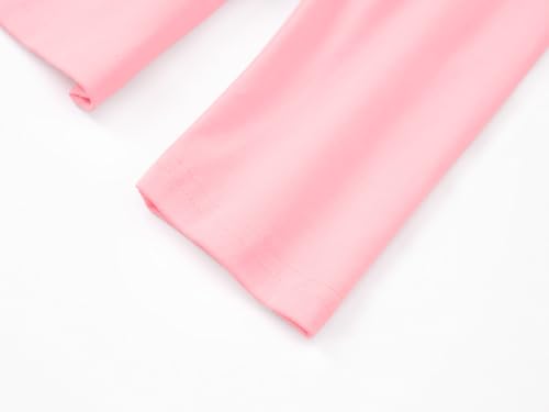 Image of Girls Long Sleeve T-Shirt Cute Versatile Basic Casual Top Size 6-18 | Soft Stretchy Tee for All Day Comfort, Versatile Layering Top for Cold Days, Cute Casual Style for Girls, Durable Easy Care